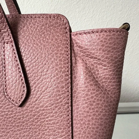 Gucci Swing Mini Crossbody Bag – Light Pink - Picture 8 of 16